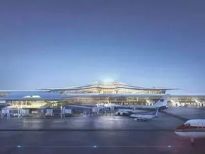 Metall tarkibi Aeroport binosi