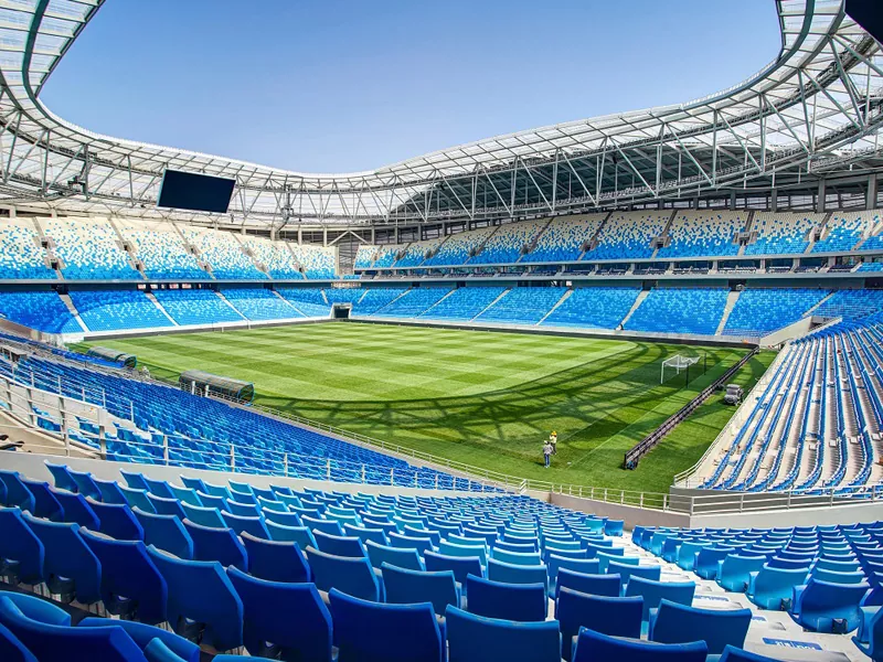 Po'lat tarkibi futbol stadioni